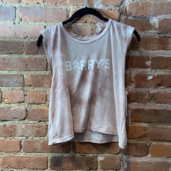 Pink Tie-Dye Barry's Tank - Picture 1 of 4